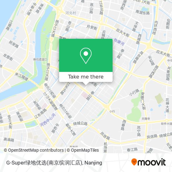 G-Super绿地优选(南京缤润汇店) map