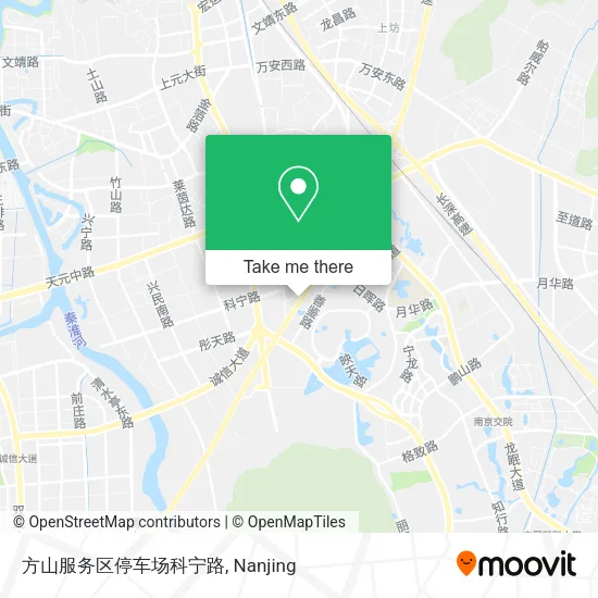 方山服务区停车场科宁路 map