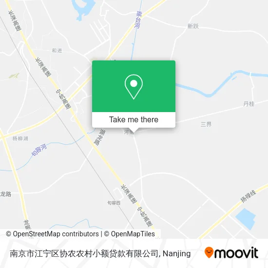 南京市江宁区协农农村小额贷款有限公司 map