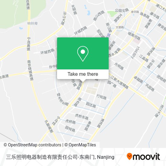 三乐照明电器制造有限责任公司-东南门 map