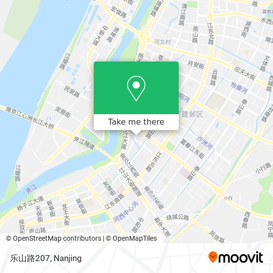 乐山路207 map
