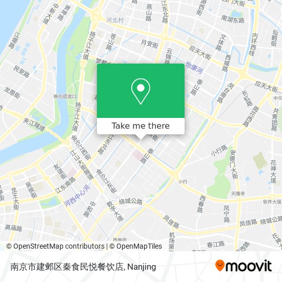 南京市建邺区秦食民悦餐饮店 map