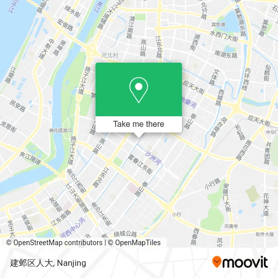 建邺区人大 map