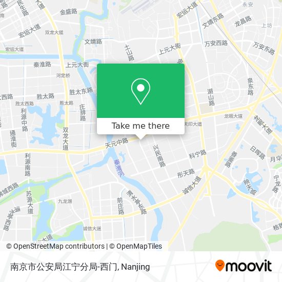 南京市公安局江宁分局-西门 map