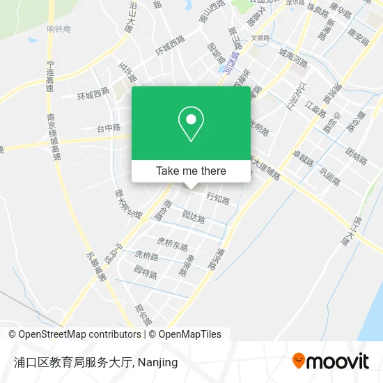 浦口区教育局服务大厅 map