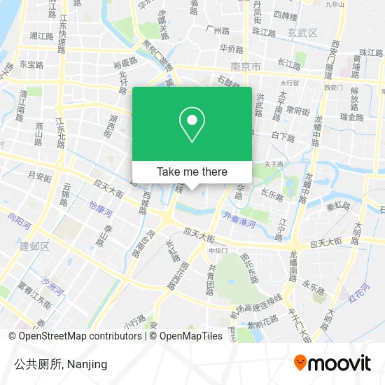 公共厕所 map