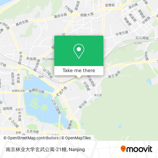 南京林业大学玄武公寓-21幢 map