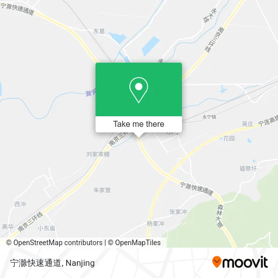 宁滁快速通道 map