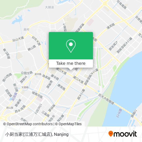 小厨当家(江浦万汇城店) map