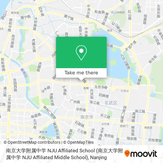 南京大学附属中学 NJU Affiliated School map