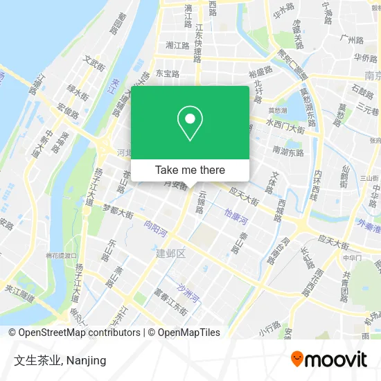 文生茶业 map