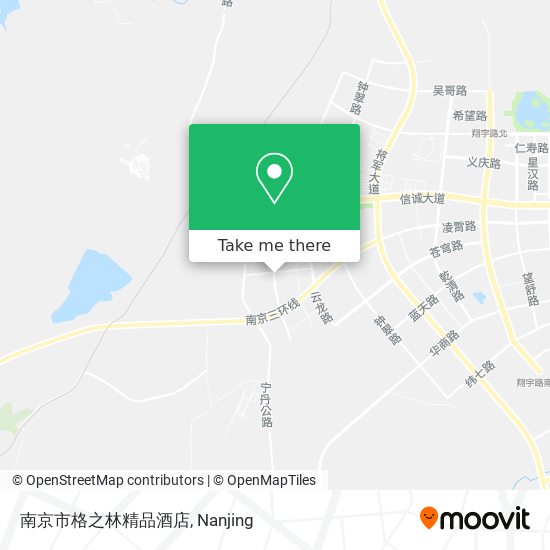 南京市格之林精品酒店 map