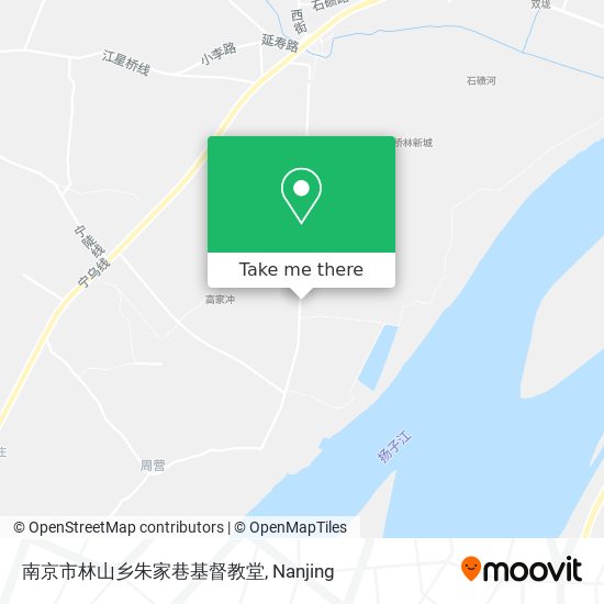 南京市林山乡朱家巷基督教堂 map