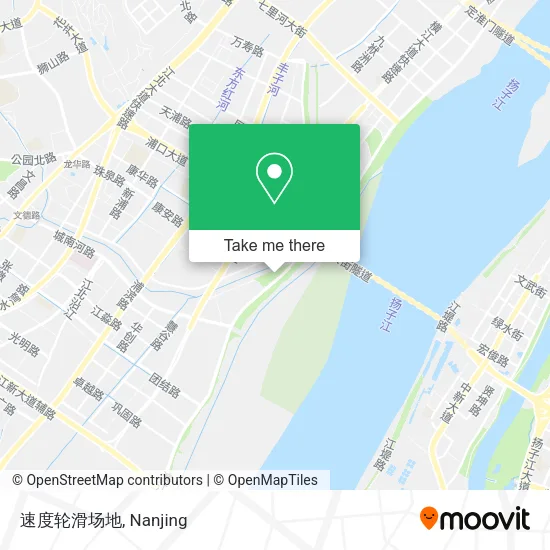 速度轮滑场地 map