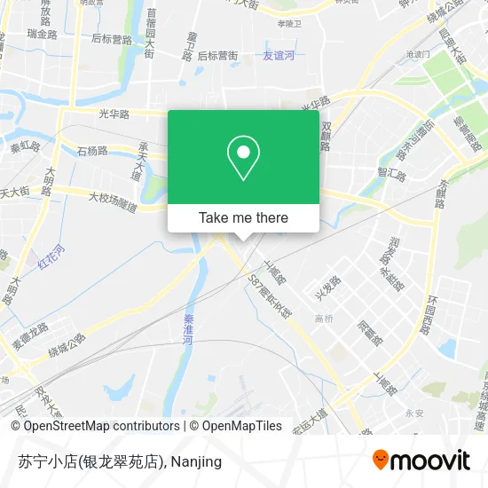 苏宁小店(银龙翠苑店) map