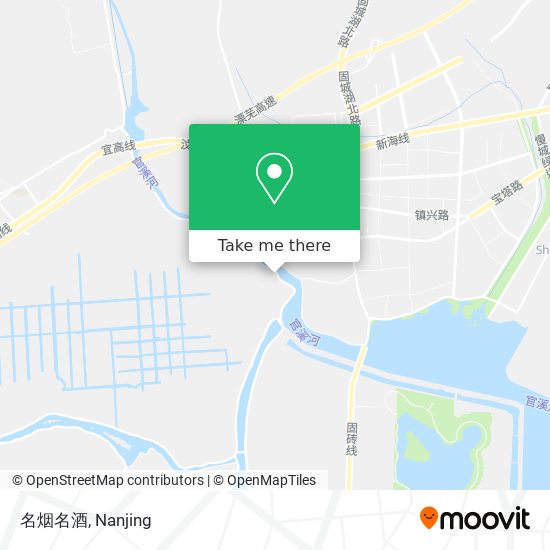 名烟名酒 map