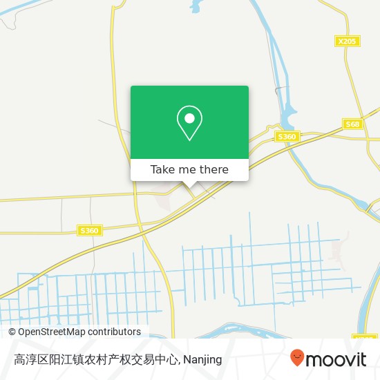 高淳区阳江镇农村产权交易中心 map
