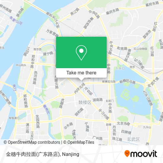 金穗牛肉拉面(广东路店) map