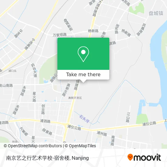 南京艺之行艺术学校-宿舍楼 map