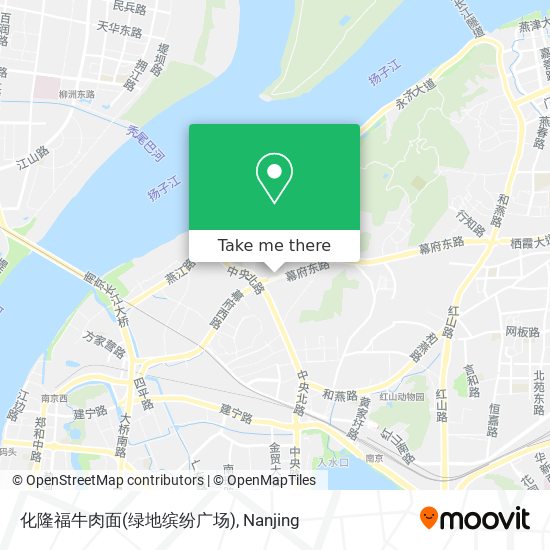 化隆福牛肉面(绿地缤纷广场) map