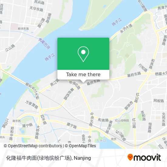 化隆福牛肉面(绿地缤纷广场) map