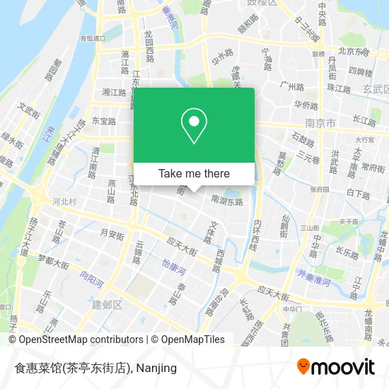 食惠菜馆(茶亭东街店) map