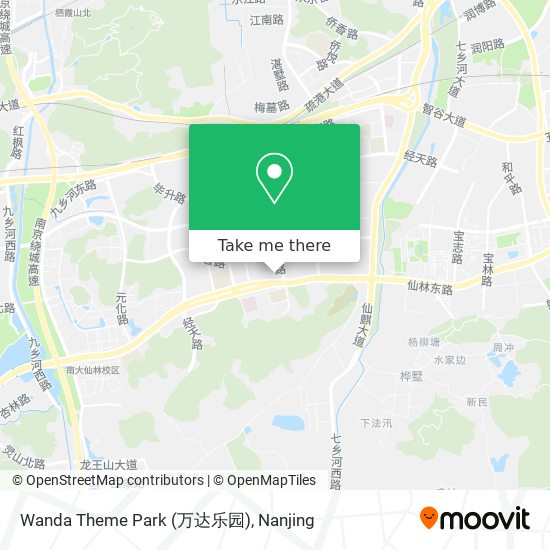 Wanda Theme Park (万达乐园) map