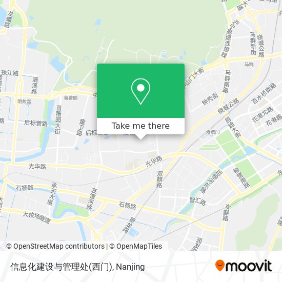 信息化建设与管理处(西门) map