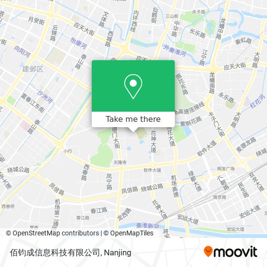 佰钧成信息科技有限公司 map