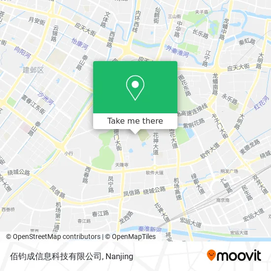 佰钧成信息科技有限公司 map