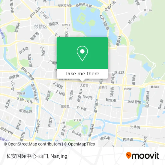 长安国际中心-西门 map