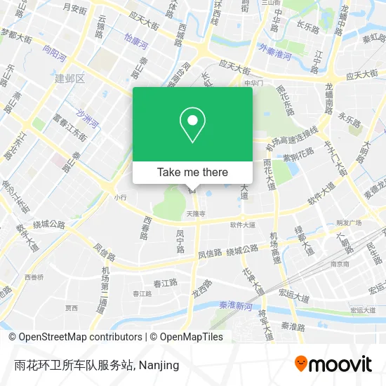 雨花环卫所车队服务站 map