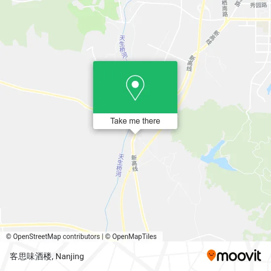 客思味酒楼 map