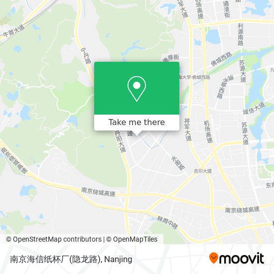 南京海信纸杯厂(隐龙路) map
