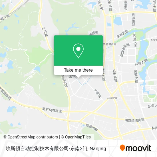 埃斯顿自动控制技术有限公司-东南2门 map