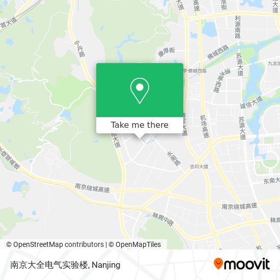 南京大全电气实验楼 map