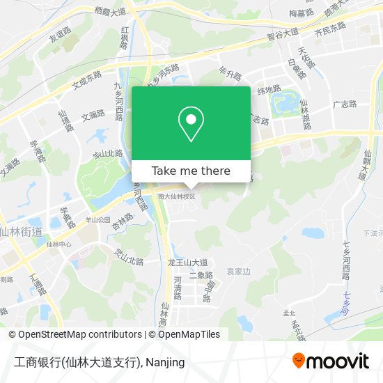 工商银行(仙林大道支行) map