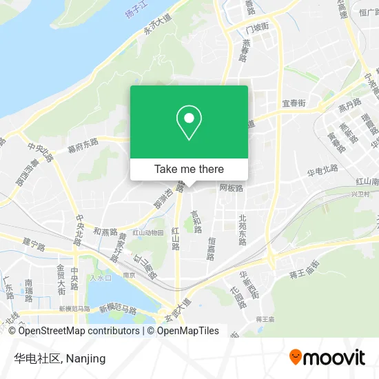 华电社区 map