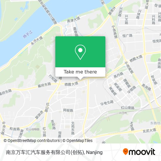 南京万车汇汽车服务有限公司(创拓) map