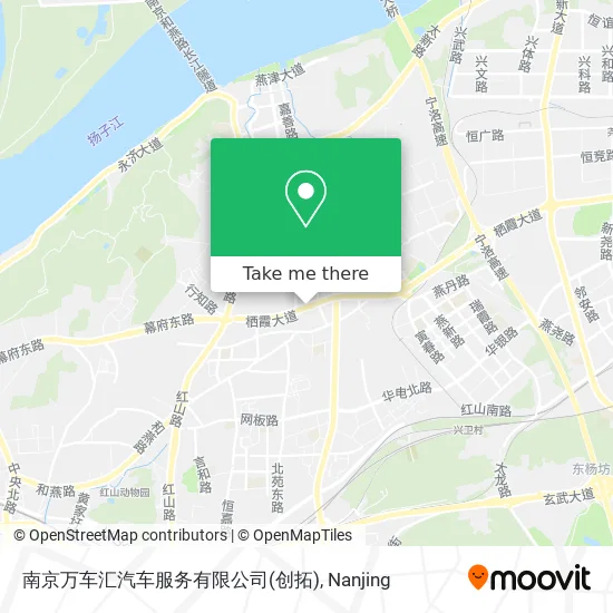 南京万车汇汽车服务有限公司(创拓) map