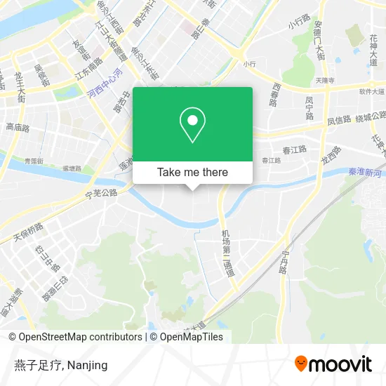 燕子足疗 map