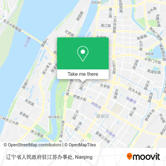 辽宁省人民政府驻江苏办事处 map
