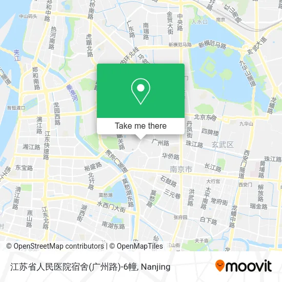 江苏省人民医院宿舍(广州路)-6幢 map