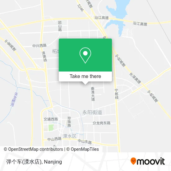 弹个车(溧水店) map