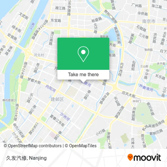 久发汽修 map