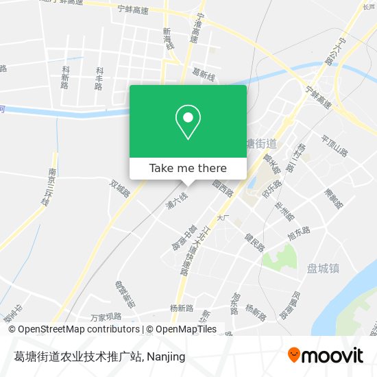 葛塘街道农业技术推广站 map