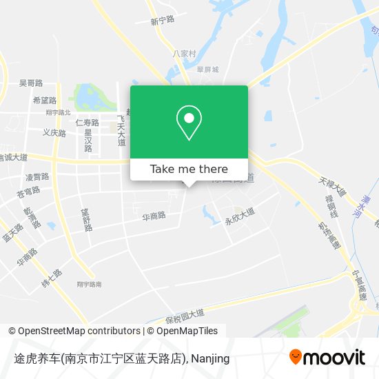 途虎养车(南京市江宁区蓝天路店) map