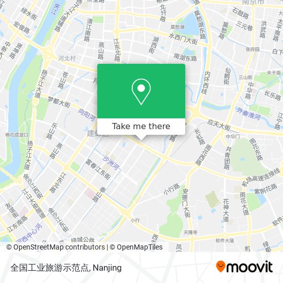 全国工业旅游示范点 map