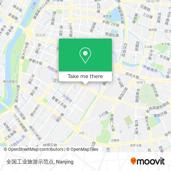 全国工业旅游示范点 map