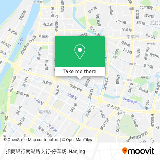 招商银行南湖路支行-停车场 map